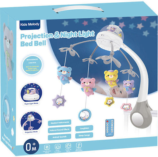 Lean Toys Mobile für Kinderbett mit Projektor für 0++ Monate