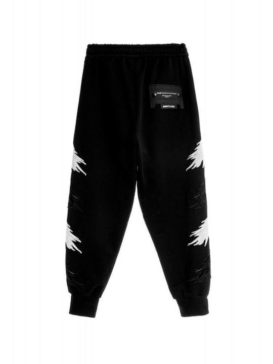 Mod Wave Movement Sweatpants Black