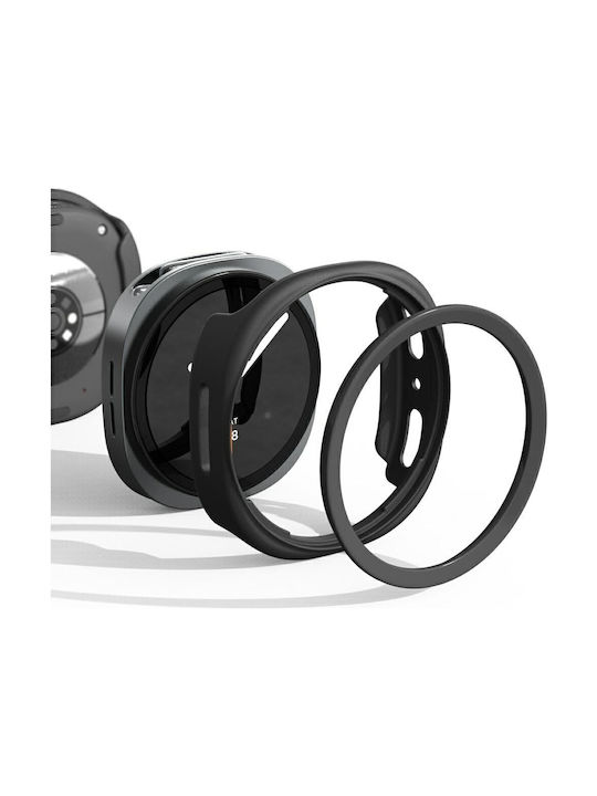 Araree Amy Silicone Case in Black color for Samsung Galaxy Watch8 40mm