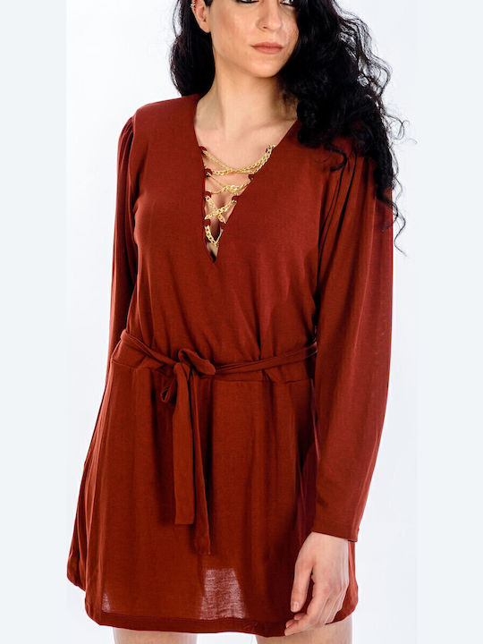 Mini Kleid Rot