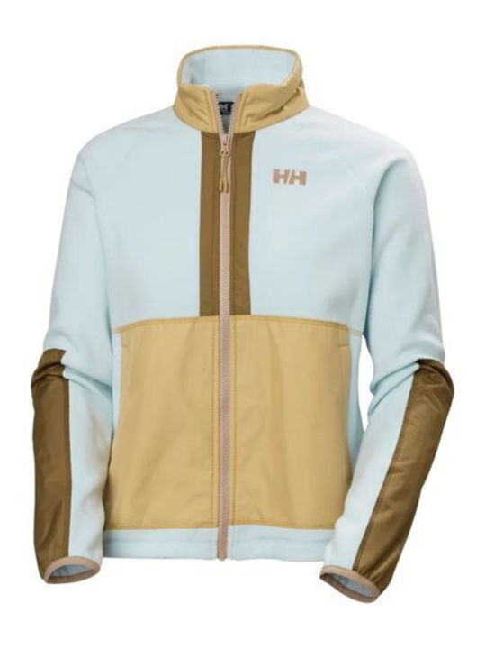 Rig Fleece Γυναικεία Ζακέτα με Φερμουάρ σε Μπλε Χρώμα