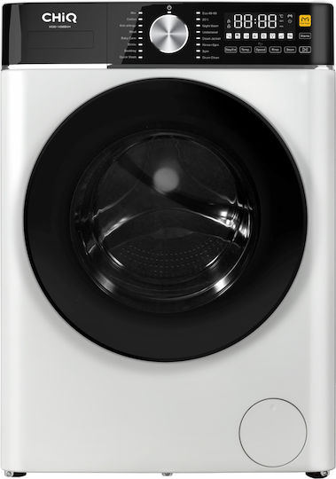 CHiQ Washing Machine 8kg with Steam Technology 1400 Rounds MG80-14596BWH