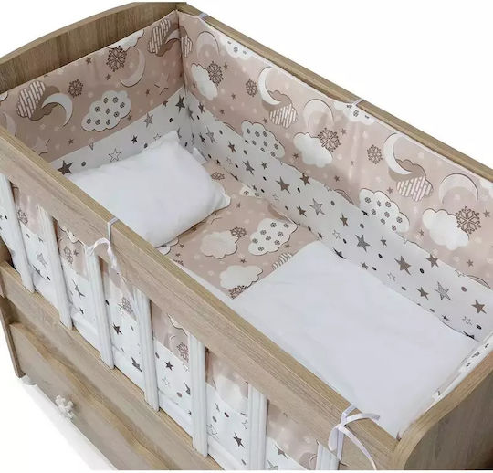 Set De Lenjerii Patut Bebe 7 Bucăți 50x100