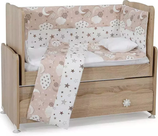 Set De Lenjerii Patut Bebe 7 Bucăți 50x100