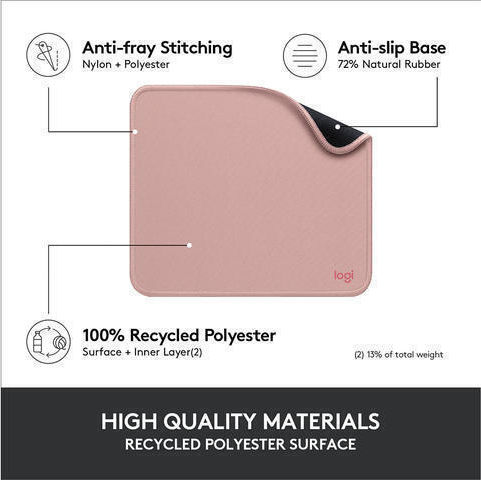 Logitech Studio Series Mouse Pad Rose