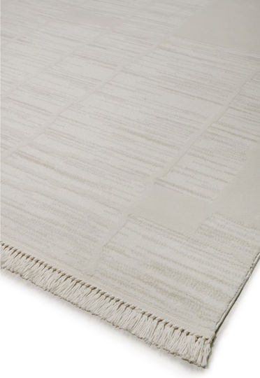 Viokarpet Toronto 177798 Synthetisch,Polyester/Cotton/Leather Ecru