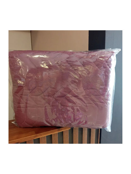 Carmel Пухено Единично с Пълнеж Microfiber 150x220бр Dark Lila 150 г/м²Gsm