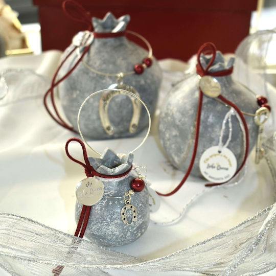 LiebeQueen Pomegranate Ceramic New Year's Lucky Charm