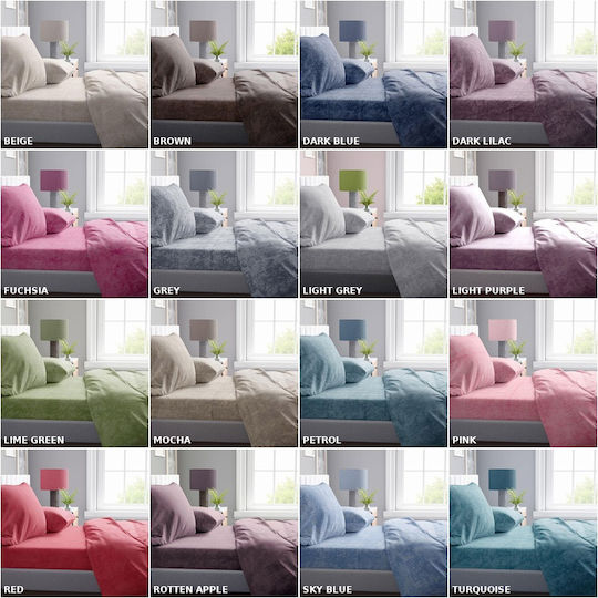 Dimcol Sheet Sets Single 160x240cm. Shadow 13 Grey 3pcs