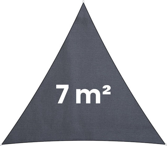 Plonos Dreieck Sonnensegel Gray 4m 180gr/m²