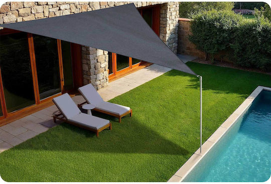 Plonos Dreieck Sonnensegel Gray 4m 180gr/m²