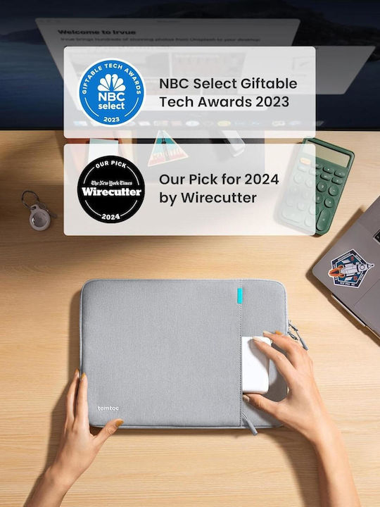 tomtoc Laptop-Hülle 13" Gray A13C2G2 tomtoc Laptop-Hülle 13" Gray A13C2G2