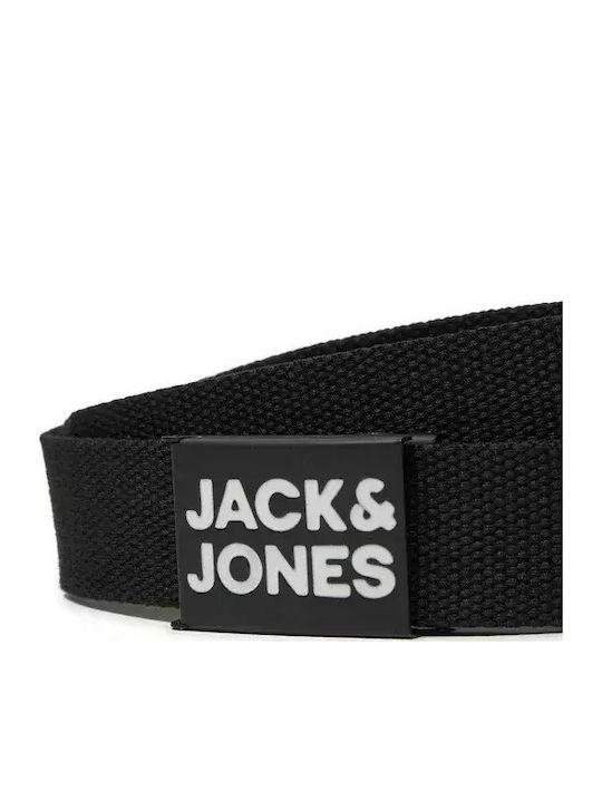 Black Fabric Belt 12259569