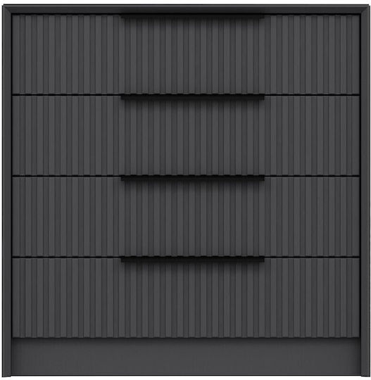 Συρταριέρα Креватокамарас Дървена Kale Anthracite 72x45x77бр