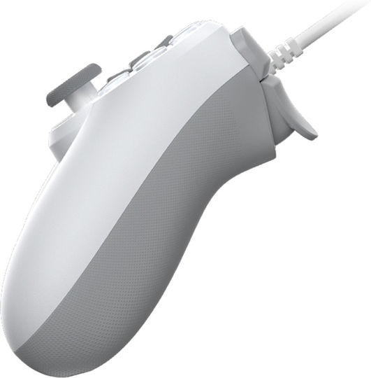 Gamesir T3 Verkabelter Gamepad mit Hall-Effekt-Sticks für Android / PC Weiß