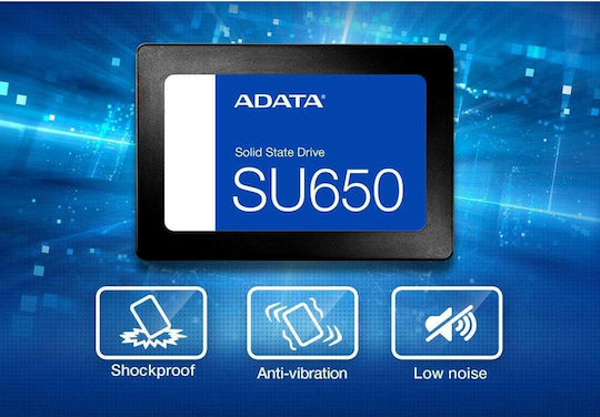 Adata Ultimate SU650 SSD 1TB Tip 2.5'' cu Conexiune SATA III