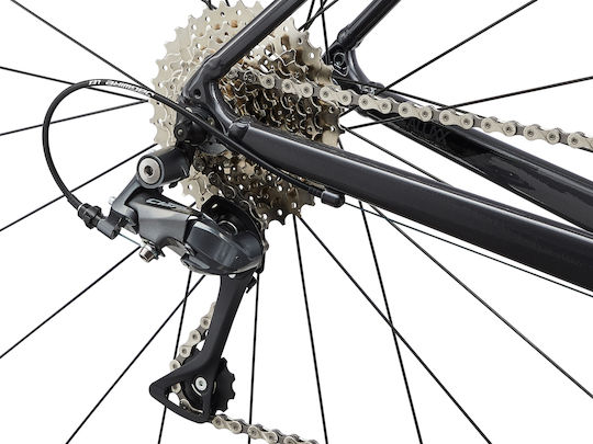 Giant Contend 3 Bicicletă De Drum 28" 2024 Neagră Cu Nivele De Viteză