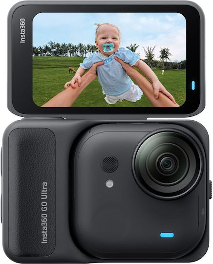 Insta360 GO Ultra Action Camera 4K Ultra HD Underwater Creator Bundle with 2.5" Touch Screen and Wi-Fi Midnight Black