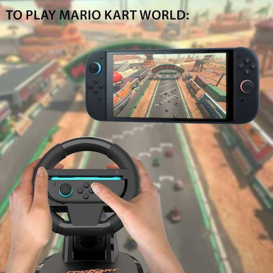 Subsonic Волан с Педали за Switch 2 / Switch с 180° Градуса на Въртене