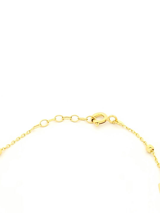 Damen Armband aus 14K Gold 19cm