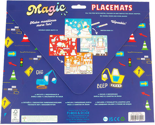 Floss & Rock Placemat “Crafts” Magic Water Pen – 51p6201