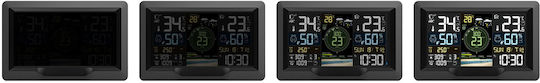 Berdsen BD-914 Drahtlos Wetterstation Digital Tischplatte Schwarz