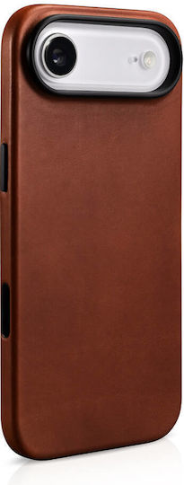 iCarer Back Cover Leather Brown (iPhone Air)