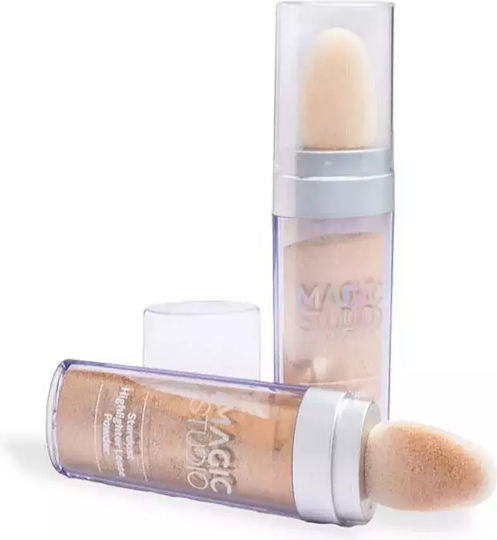 Idc Magic Studio Stardust Highlighter Loose Powder Γκλίτερ Προσώπου & Σώματος 9,6gr 02 Gold