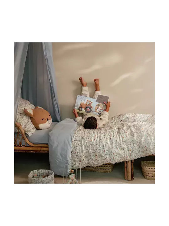 Little Dutch Knitted Fox Pillow Forest Friends