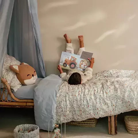 Little Dutch Μαξιλάρι Πλεκτό Αλεπού Forest Friends