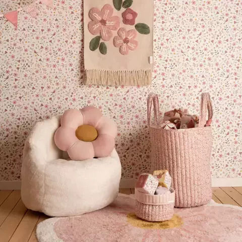Little Dutch Knitted Flower Pillow Fairy Garden