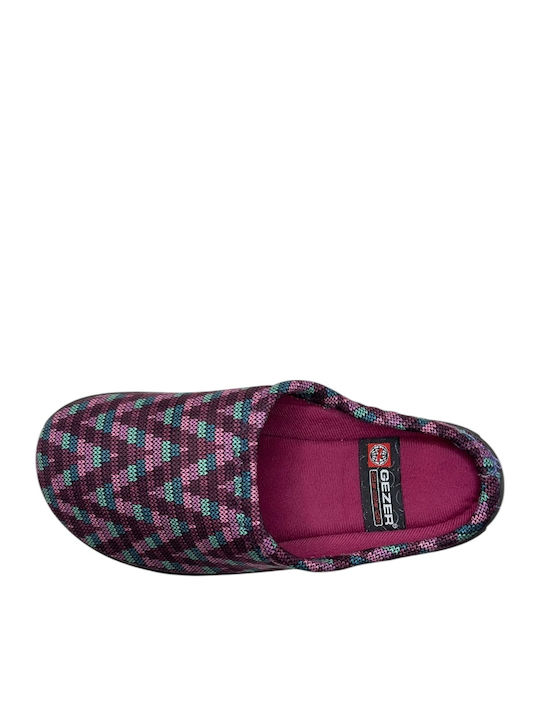 Papuci de Damă de Iarnă Violet