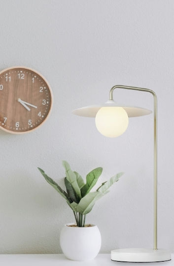 Aca Decorative Lamp with Socket for Bulb G9 Gold