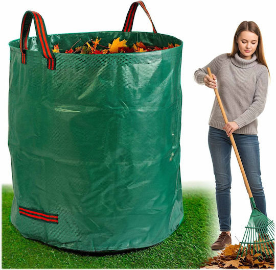 Sac de grădină pentru frunze 272 L Plonos Pl-524 Verde