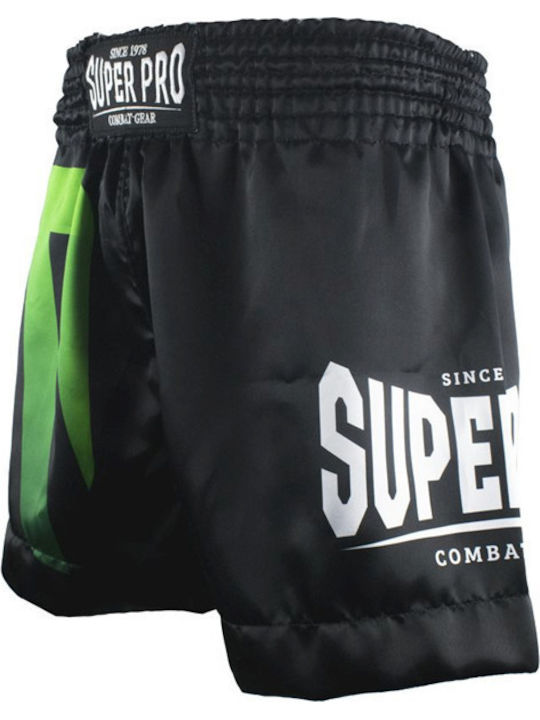 Super Pro Combat Gear Kick Boxing Shorts No Mercy Black Xs