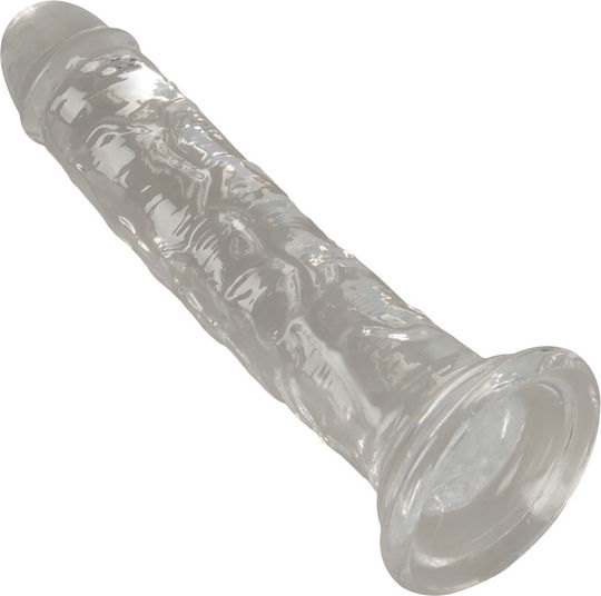 Eros Toys Ρεαλιστικό Dildo με Βεντούζα Διάφανο