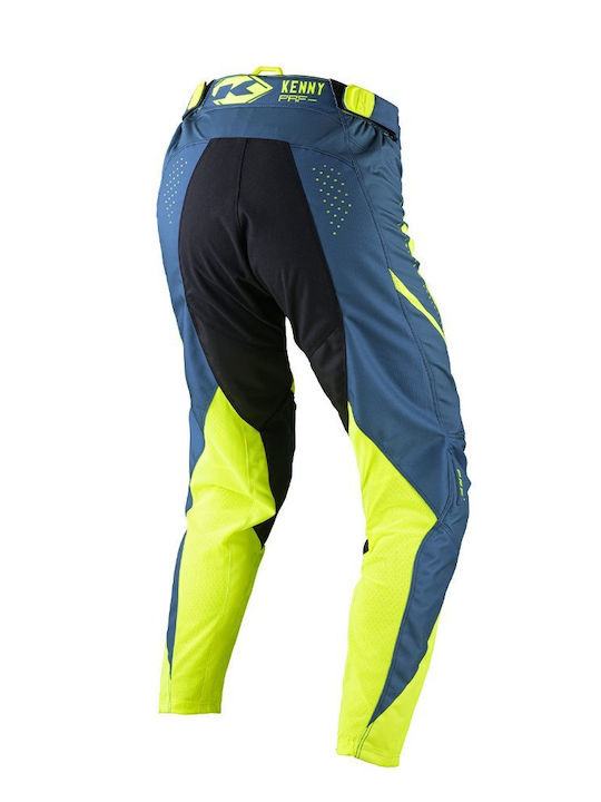 Kenny MX Performance Men's Summertime Solid Neon Yellow Riding Pants Kenny MX Performance Men's Summertime Solid Neon Yellow Riding Pants