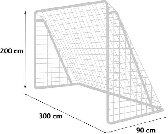 NEO Sport Football Goal 300x200x90cm