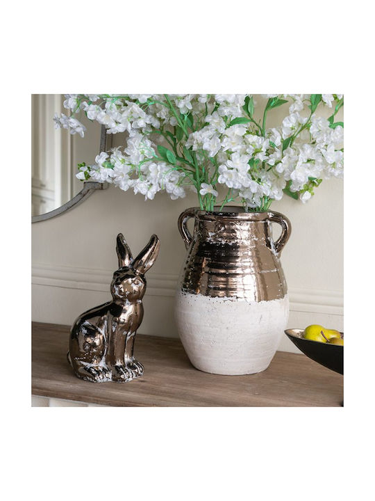 Artekko Decorative Vase Candia Orange 24.5x24.5x33cm