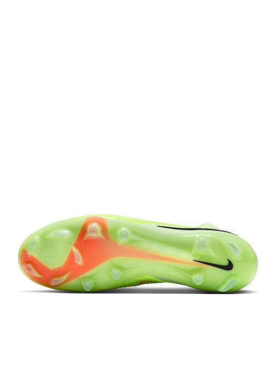 Nike Phantom 6 High Elite Football Shoes with Cleats Yellow