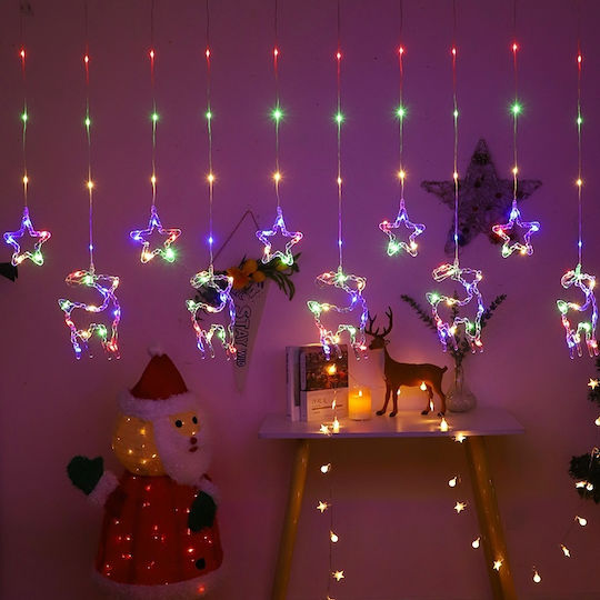 Lichterketten LED Mehrfarbige Typ Vorhang 1Stück