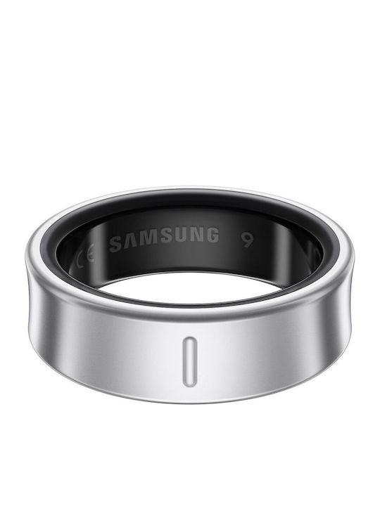 Samsung Galaxy Ring 18.9mm Αδιάβροχο με Παλμογράφο Titanium Silver