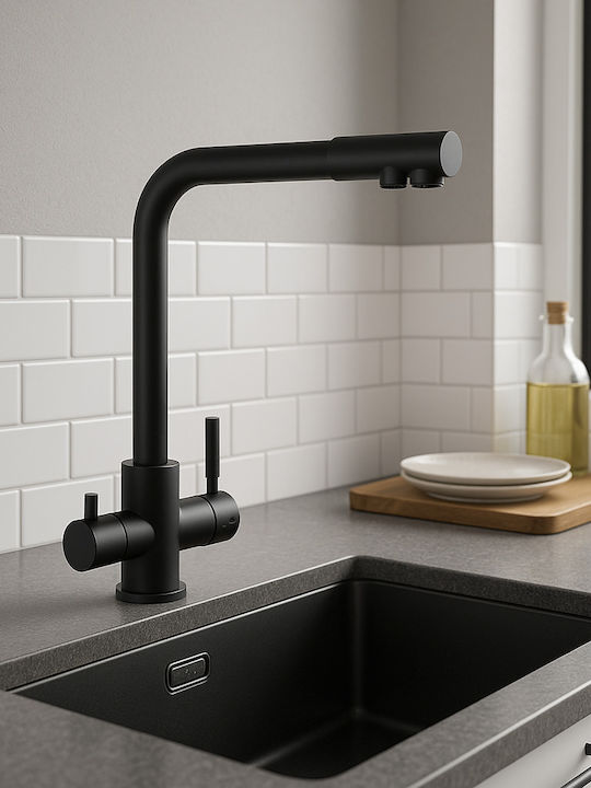 Tema Kitchen Faucet Counter Black