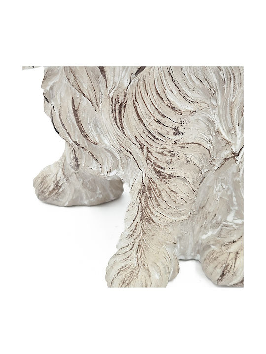 Artekko Decorative Dog made of Concrete 19x14x22cm 1pcs