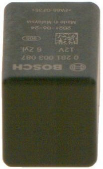 Control Unit Bosch Glow Plugs 0 281 003 087