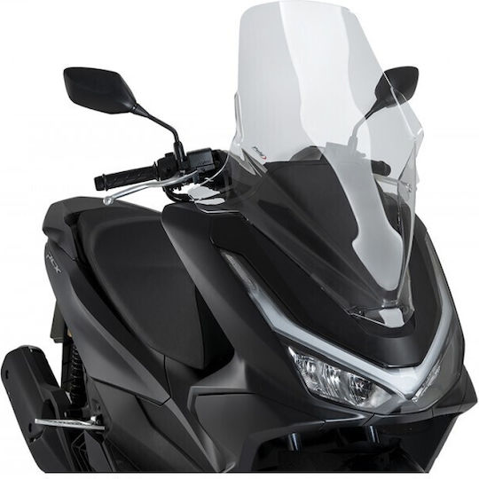 Puig Διάφανη Ζελατίνα Μοτοσυκλέτας Windshield V-tech Line Touring για Honda PCX 125 22429W