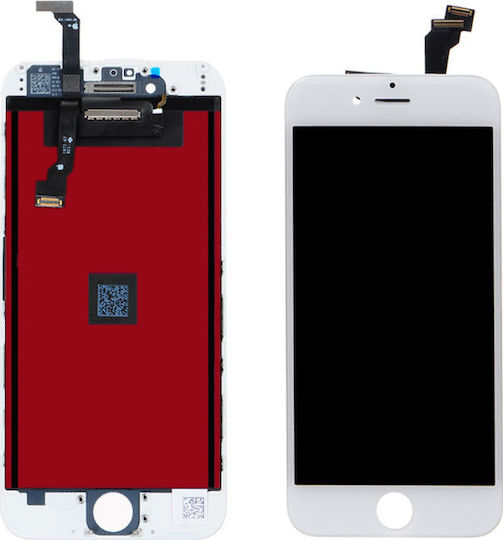 Οθόνη με Μηχανισμό Αφής για iPhone 6 Plus (Λευκό)