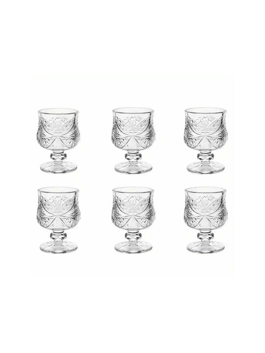 Set Gläser aus Glas 45ml 6Stück