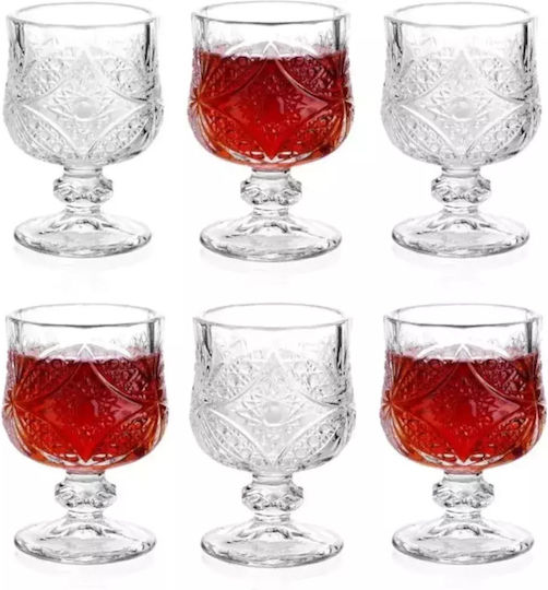 Set de pahare din Sticlă 45ml 6buc