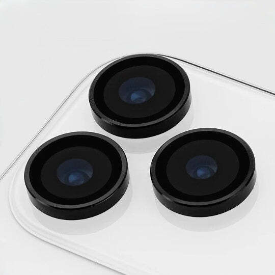Lens Protector Προστασία Κάμερας Tempered Glass Μαύρο για το iPhone 17 Pro